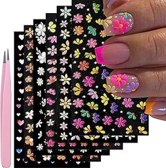 Guía para aplicar stickers 3D en las uñas de forma correcta