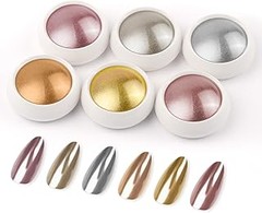 Instrucciones para retirar polvos cromados de las uñas