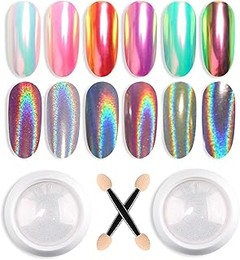 Polvos Holográficos vs. Esmaltes Tradicionales: ¿Cuál Elegir?