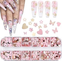 Descubre los diferentes tipos de flakes para uñas y sus efectos