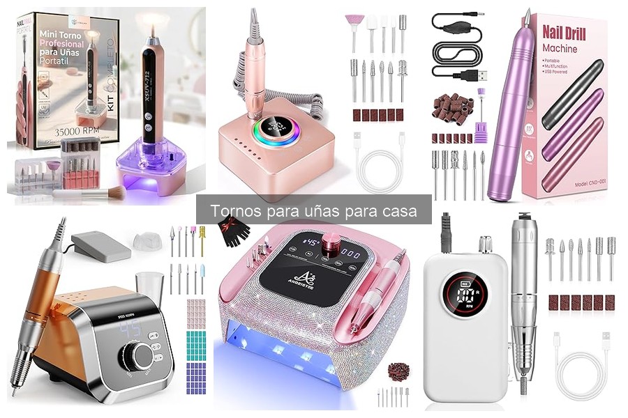 Accesorios Esenciales para un Torno de Uñas en Casa