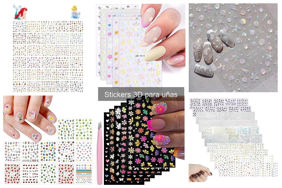 Accesorios imprescindibles para stickers 3D en uñas
