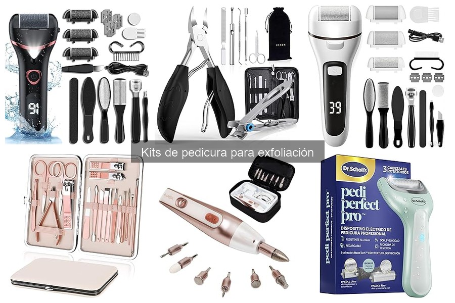 Alternativas a kits de pedicura para exfoliación en casa