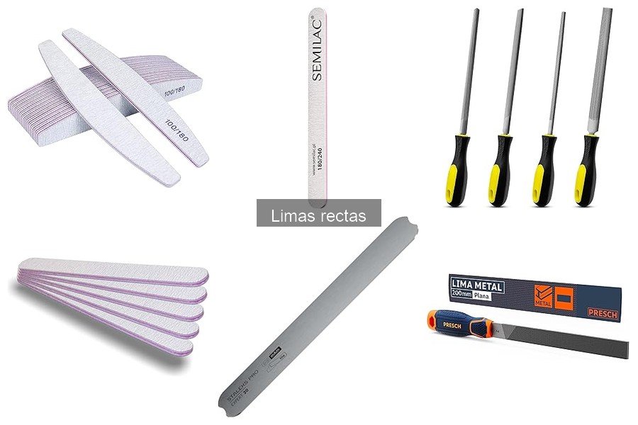 Alternativas a la lima recta para el cuidado de uñas