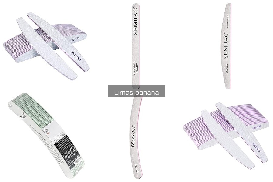 Alternativas a las limas banana para manicura en casa