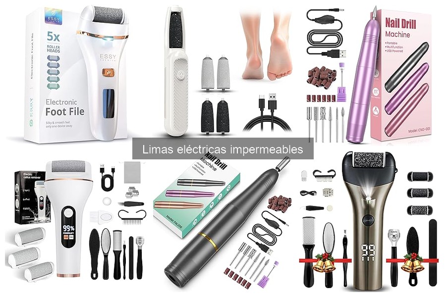 Alternativas a las limas eléctricas impermeables para el hogar