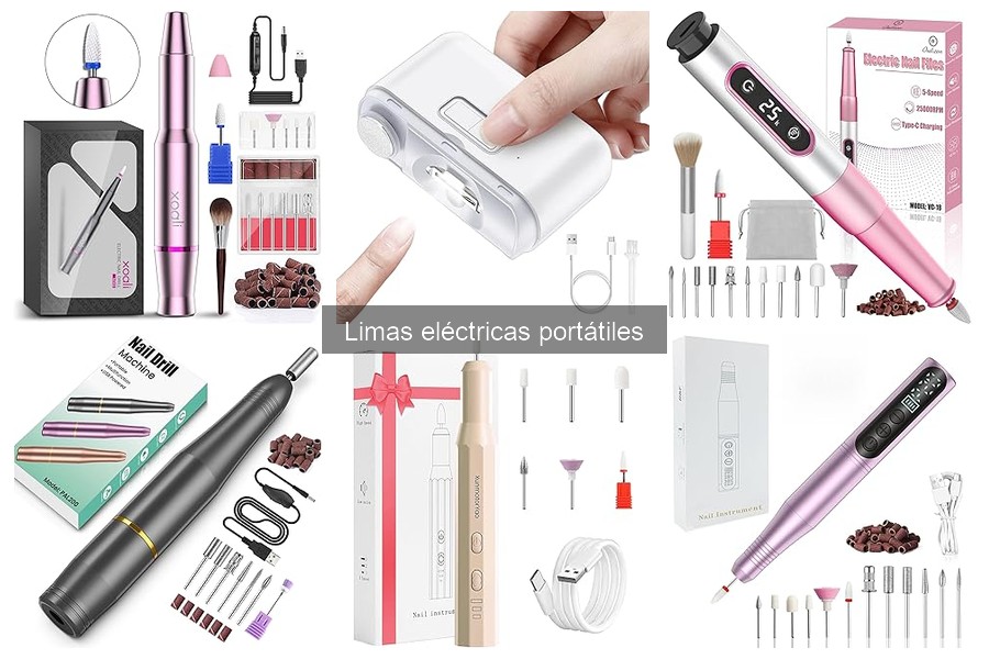 Alternativas a las Limas Eléctricas Portátiles para Uñas