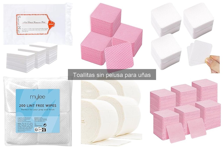Alternativas a las toallitas sin pelusa para uñas