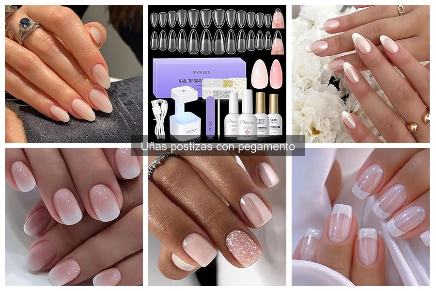Alternativas a las uñas postizas con pegamento para manos bonitas