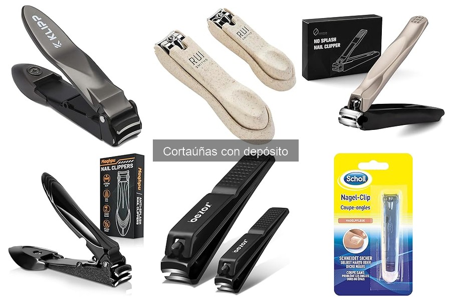 Alternativas a los Cortaúñas con Depósito para Uñas