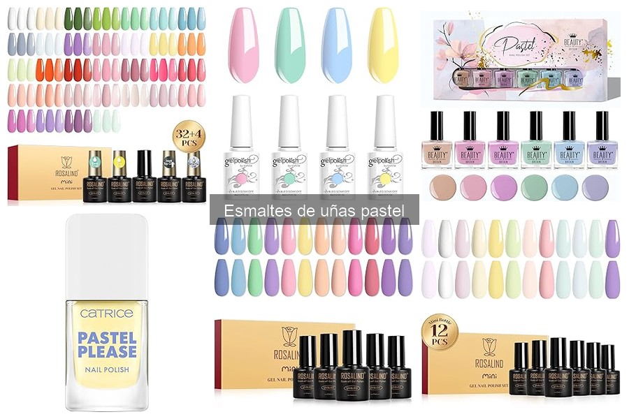 Alternativas a los esmaltes de uñas pastel: opciones viables