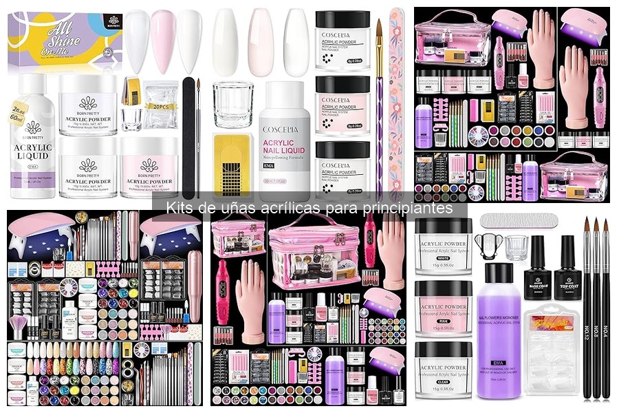 Alternativas a los Kits de Uñas Acrílicas para Principiantes