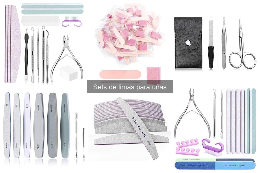 Alternativas a los sets de limas para uñas en casa