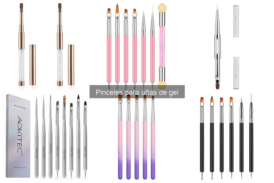 Alternativas a pinceles para uñas de gel: 5 opciones efectivas