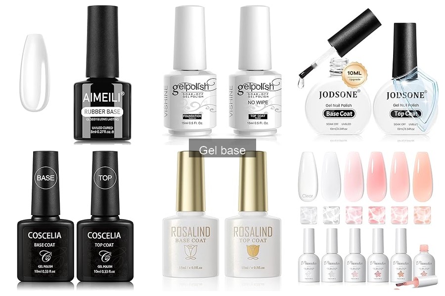 Alternativas al gel base para manicura en casa
