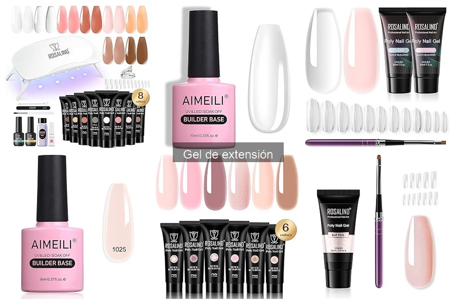 Alternativas al gel de extensión para uñas en casa