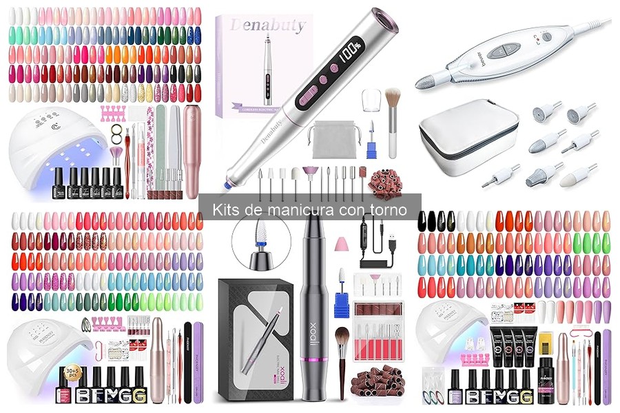Alternativas al torno en kits de manicura: mejores opciones