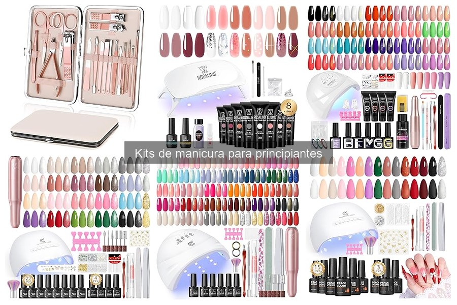 Alternativas caseras a kits de manicura para principiantes