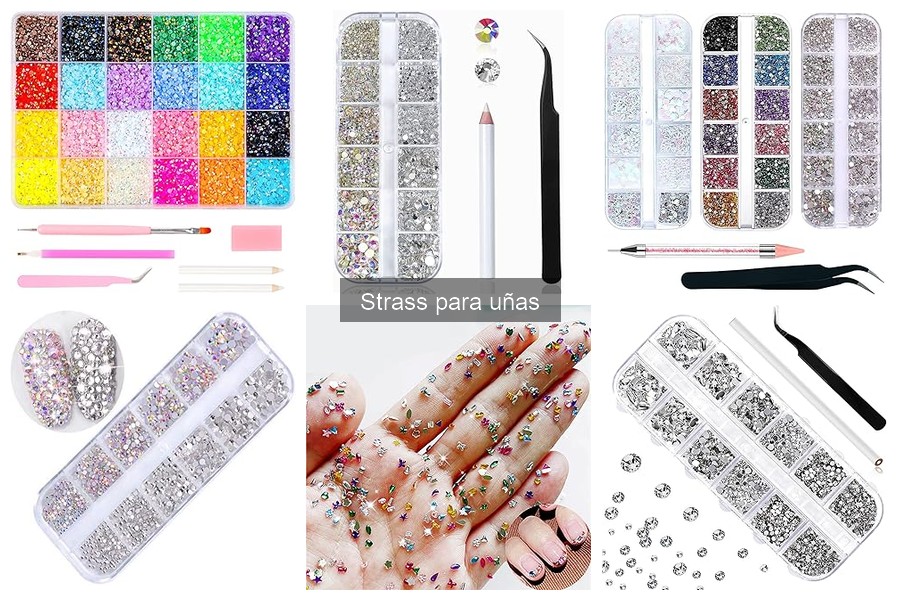 Alternativas creativas a los strass para decorar uñas