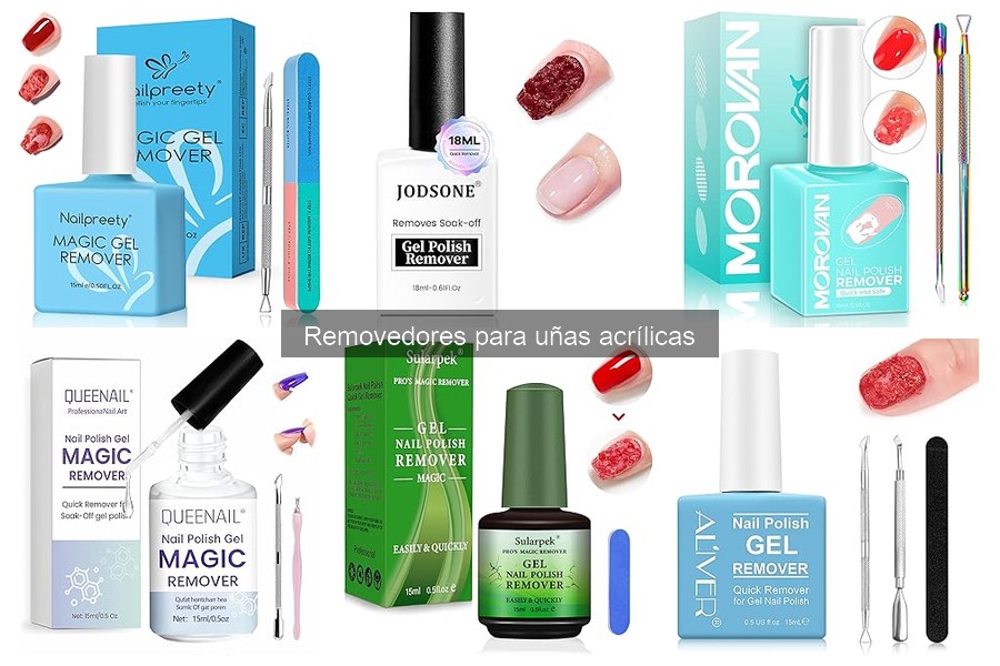 Alternativas Efectivas a los Removedores de Uñas Acrílicas