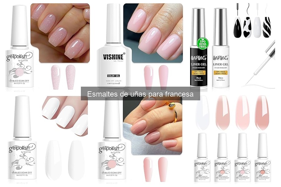 Alternativas rápidas para una manicura francesa perfecta