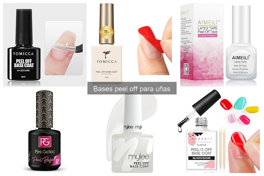 Beneficios de las Bases Peel Off para Uñas vs Esmalte Tradicional