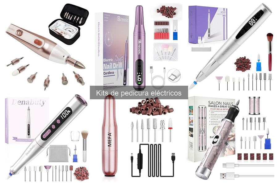 Beneficios de los Kits de Pedicura Eléctrica en Casa