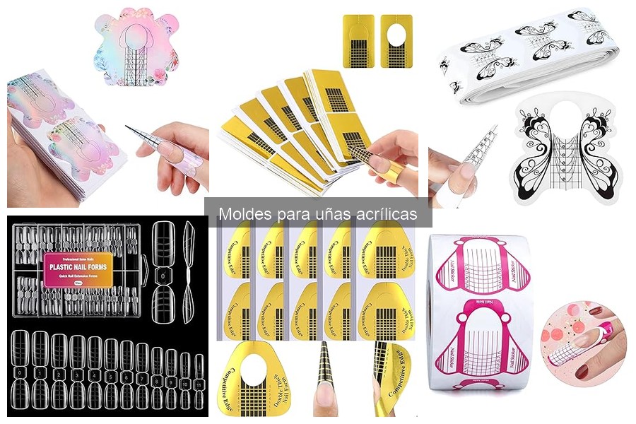 Beneficios de los moldes para uñas acrílicas: comparativa