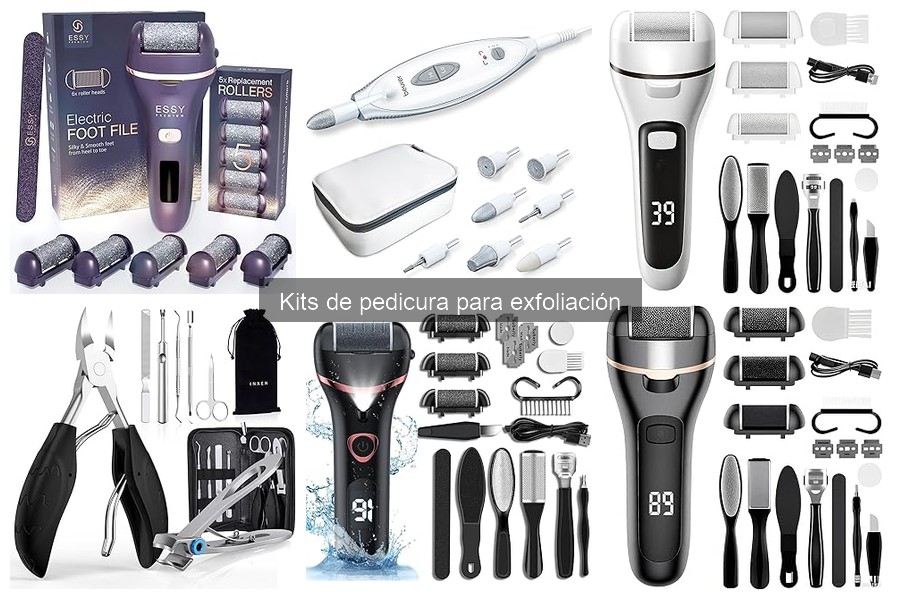 Beneficios de un kit de pedicura para exfoliación