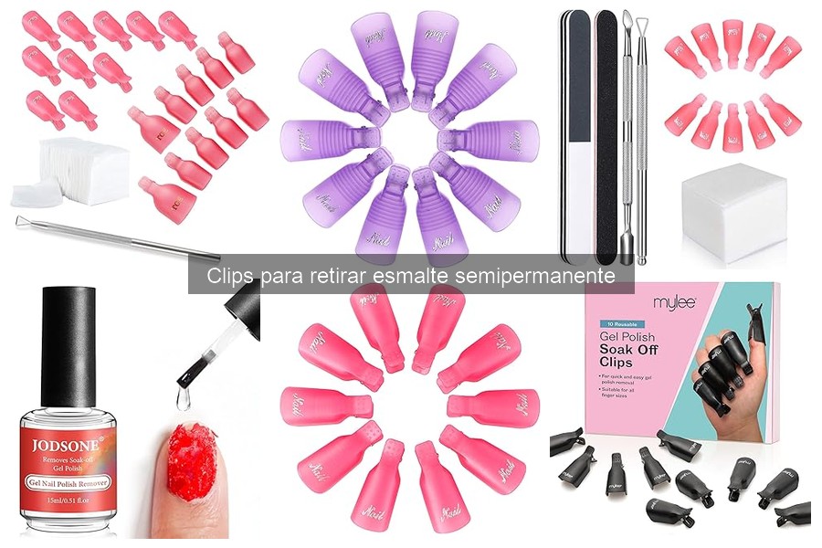 Clips para retirar esmalte semipermanente: ¿Qué son y cómo funcionan?