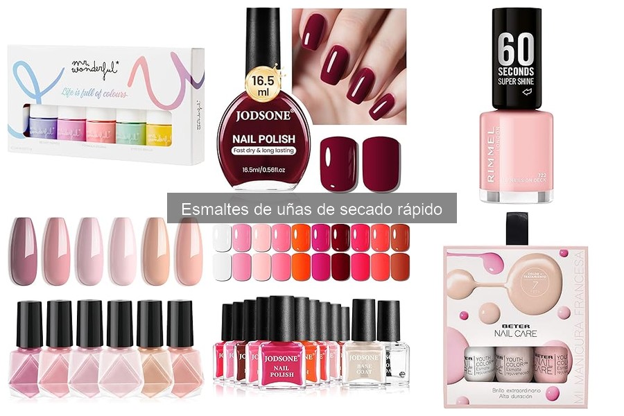 Cómo aplicar correctamente esmaltes de uñas de secado rápido