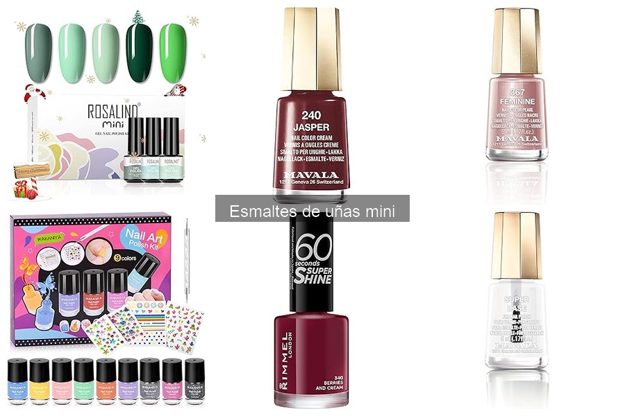 Cómo aplicar correctamente esmaltes de uñas mini paso a paso