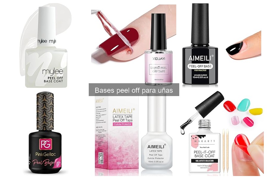 Cómo aplicar correctamente las bases peel off para uñas