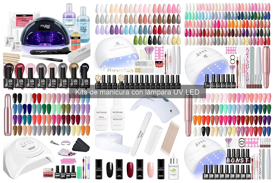 Cómo aplicar esmalte con kits de manicura UV LED