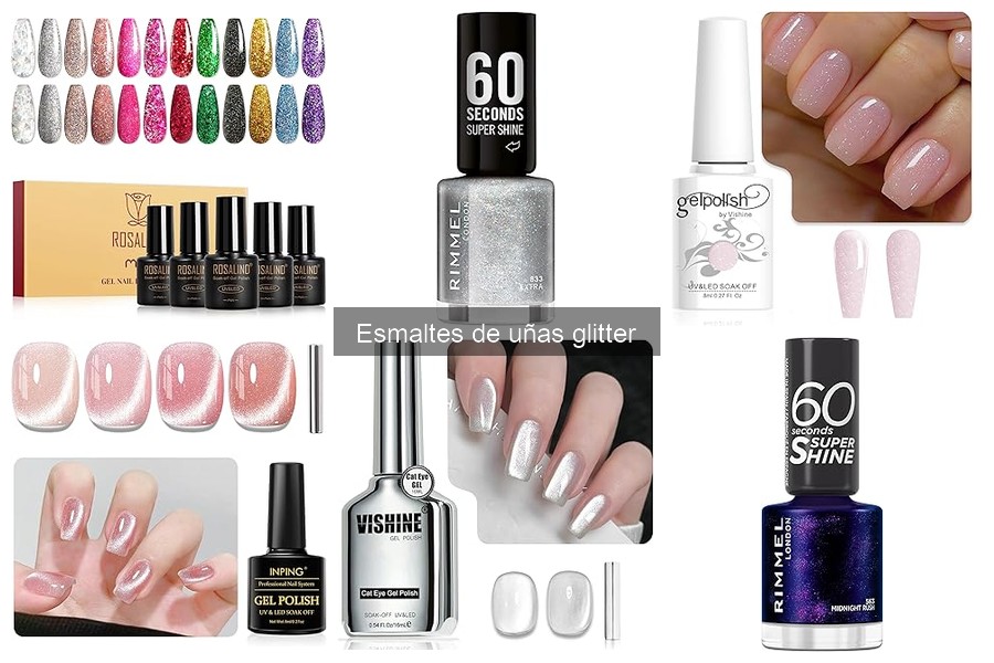 Cómo aplicar esmalte de uñas glitter de forma fácil y efectiva