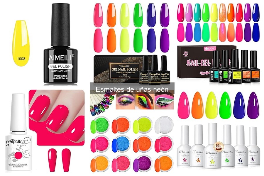 Cómo aplicar esmalte de uñas neón y lucir como en salón
