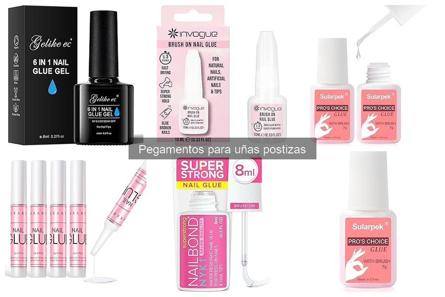 ** Cómo Aplicar Pegamento para Uñas Postizas Correctamente