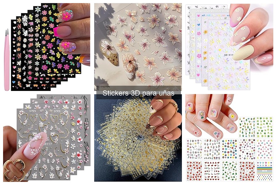 Cómo aplicar stickers 3D en las uñas: Guía paso a paso