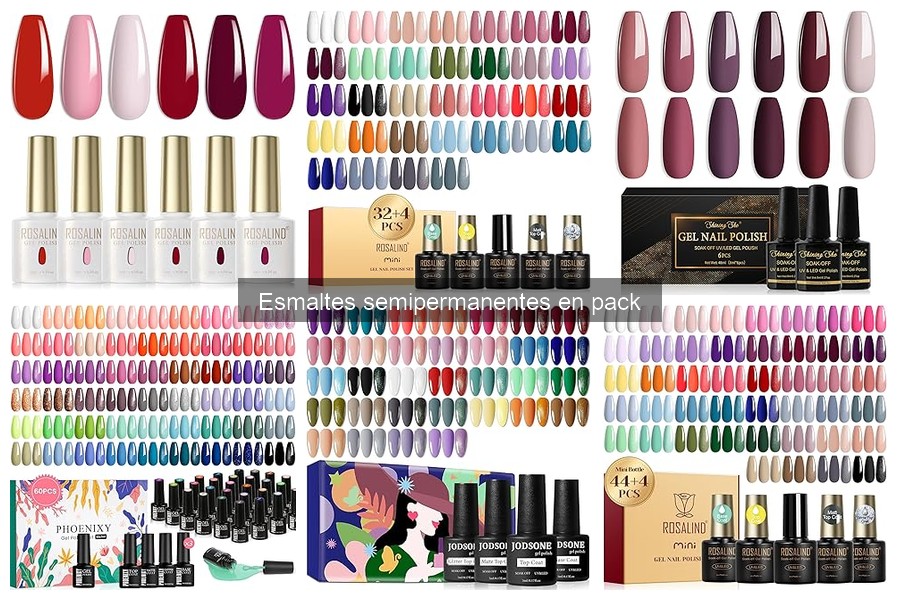 Cómo cuidar los esmaltes semipermanentes en pack