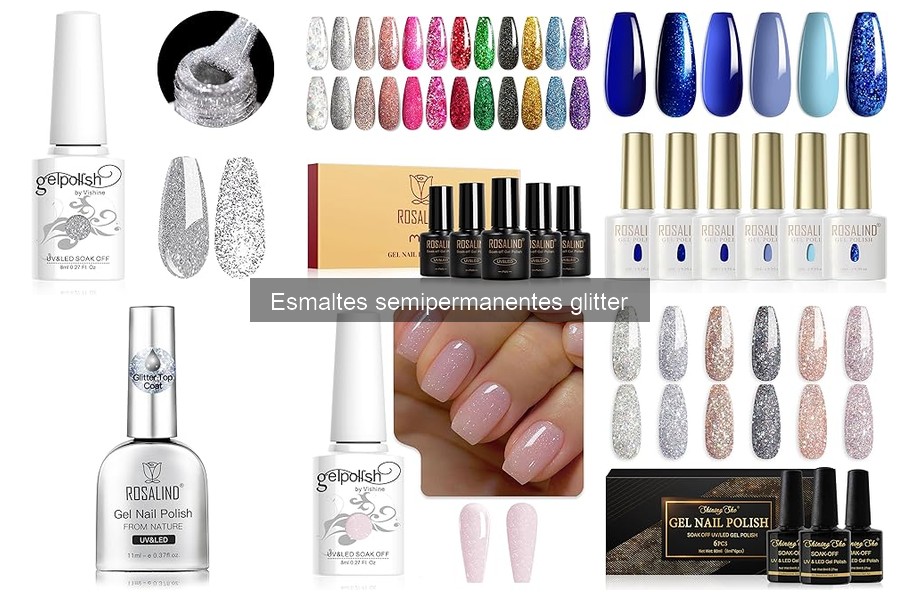 Cómo cuidar tus uñas tras usar esmaltes semipermanentes glitter