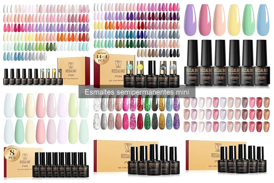 Cómo elegir el color perfecto de esmalte semipermanente mini