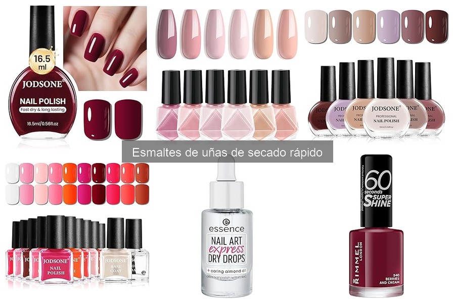 Cómo elegir el mejor esmalte de uñas de secado rápido