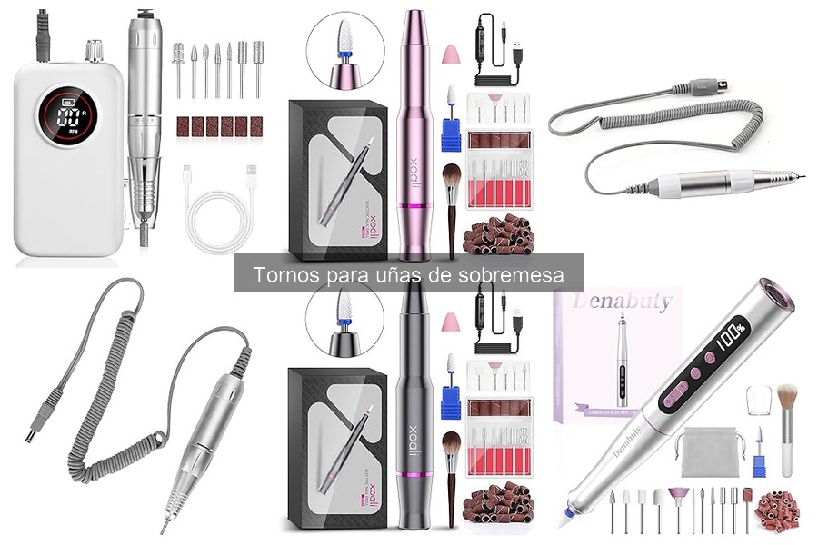 ** Cómo elegir el mejor torno para uñas de sobremesa