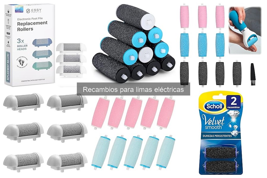 Cómo elegir el recambio perfecto para limas eléctricas