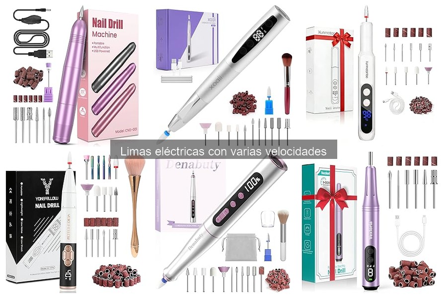 Cómo elegir la mejor lima eléctrica para manicura en casa