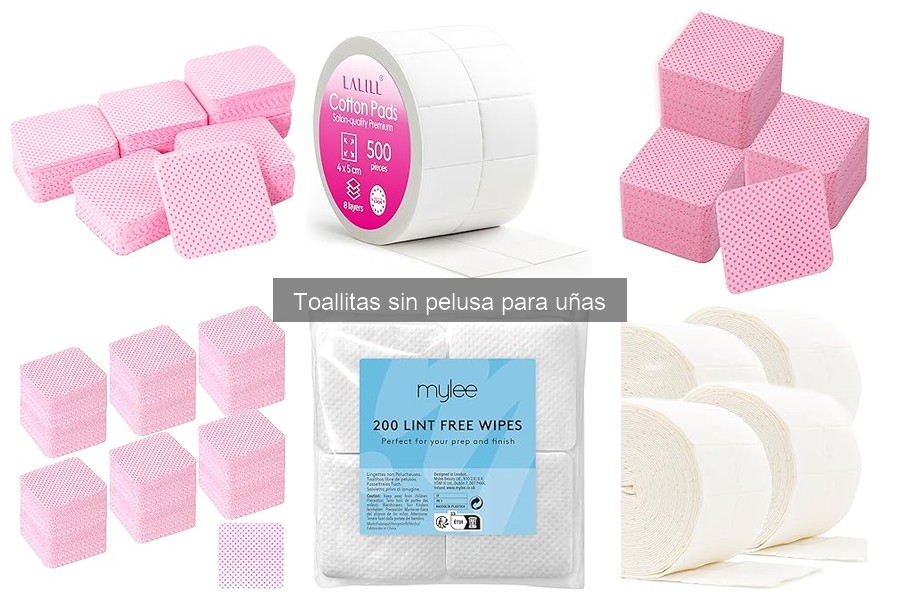 Cómo evitar residuos con toallitas sin pelusa para uñas