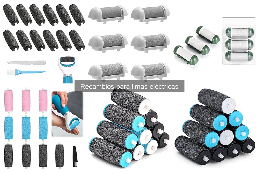 Cómo instalar recambios para limas eléctricas correctamente