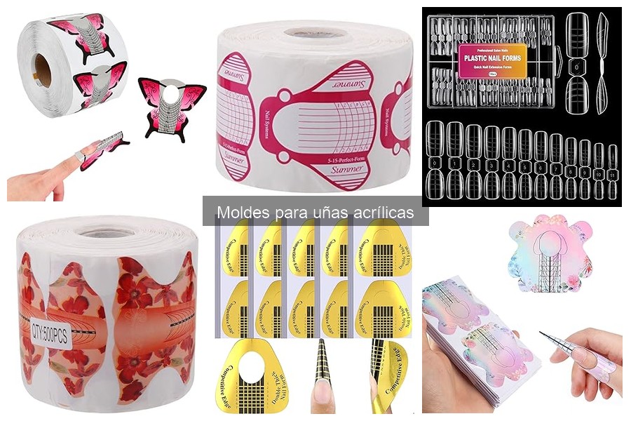 Cómo mantener moldes para uñas acrílicas en perfecto estado