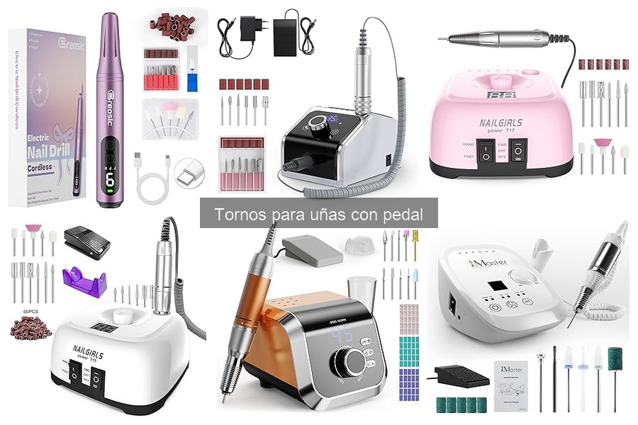 Cómo mantener y limpiar tu torno para uñas con pedal