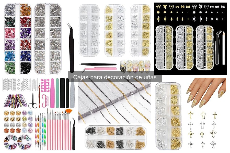 Cómo Organizar Cajas para Decoración de Uñas Eficazmente
